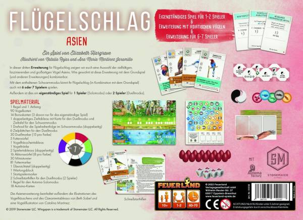 Flügelschlag Asien (Erw.)