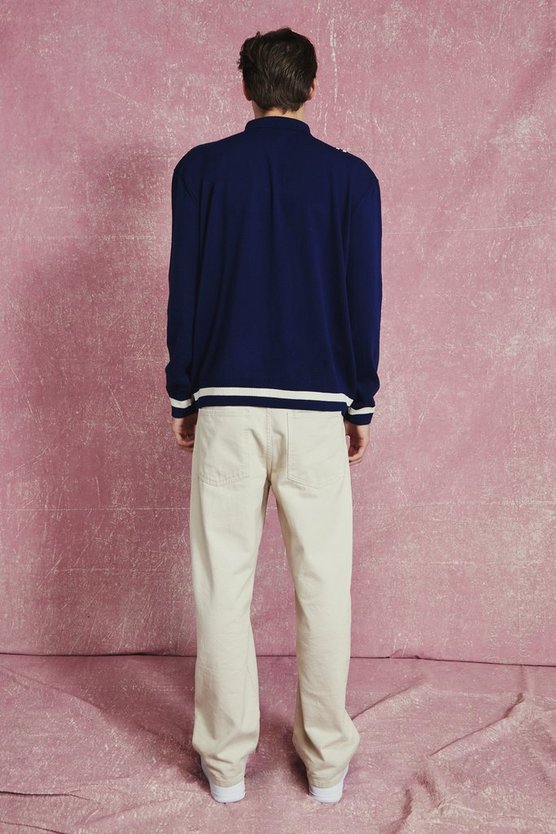 Kariertes Official Strick-Poloshirt