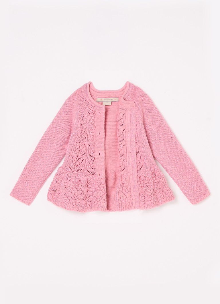 Konges Sløjd Cabby chunky knitted cardigan in organic cotton blend