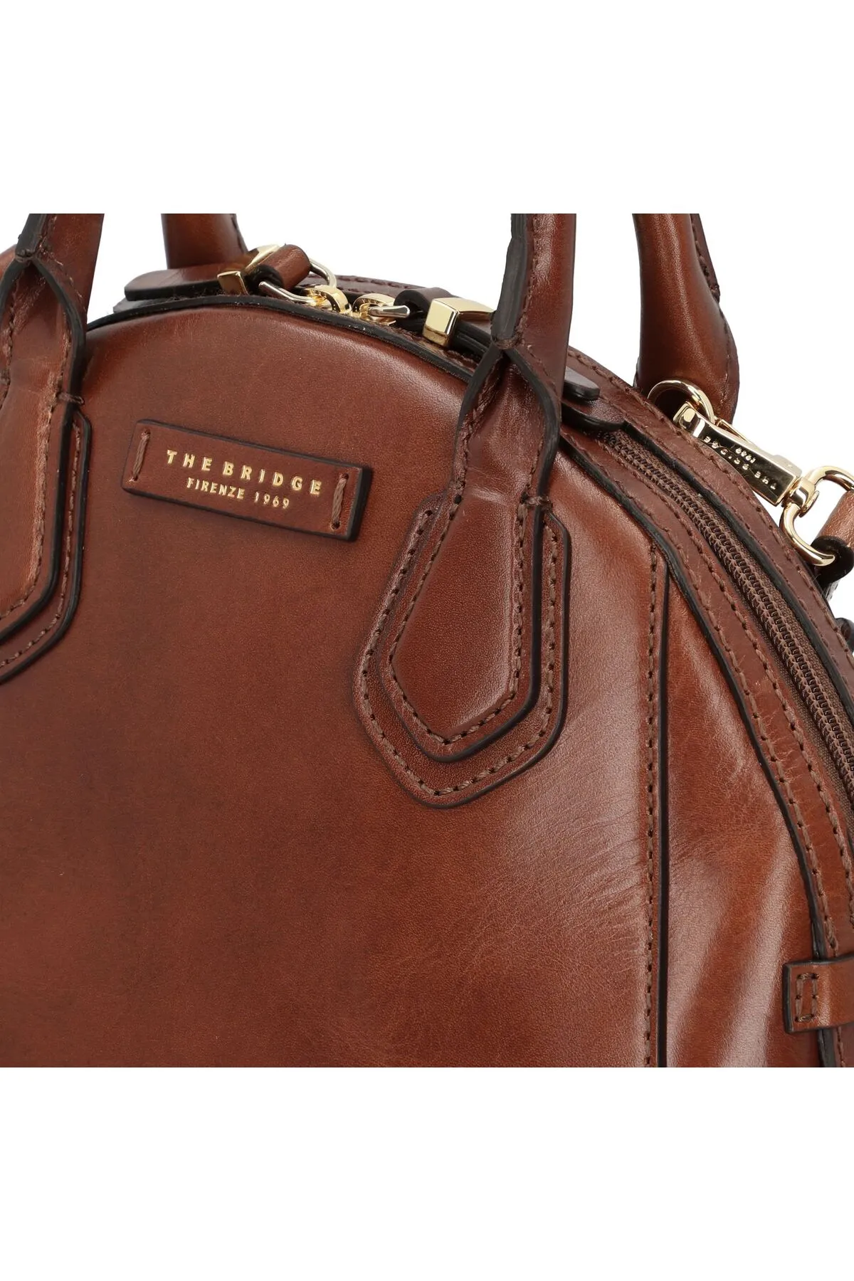 The Bridge  Costanza Handtasche Leder 30 cm