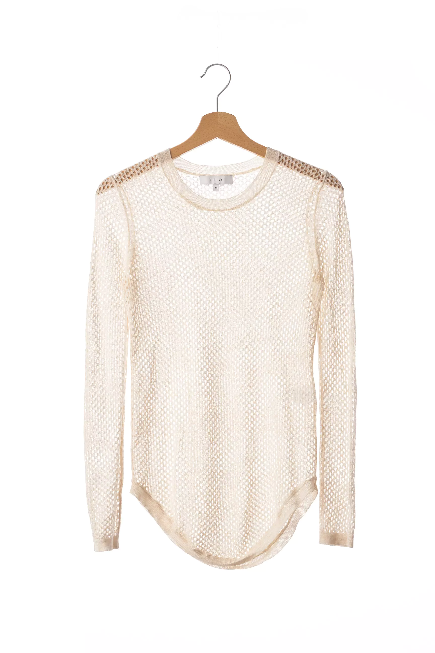 Iron And Resin Pulls Femme couleur beige