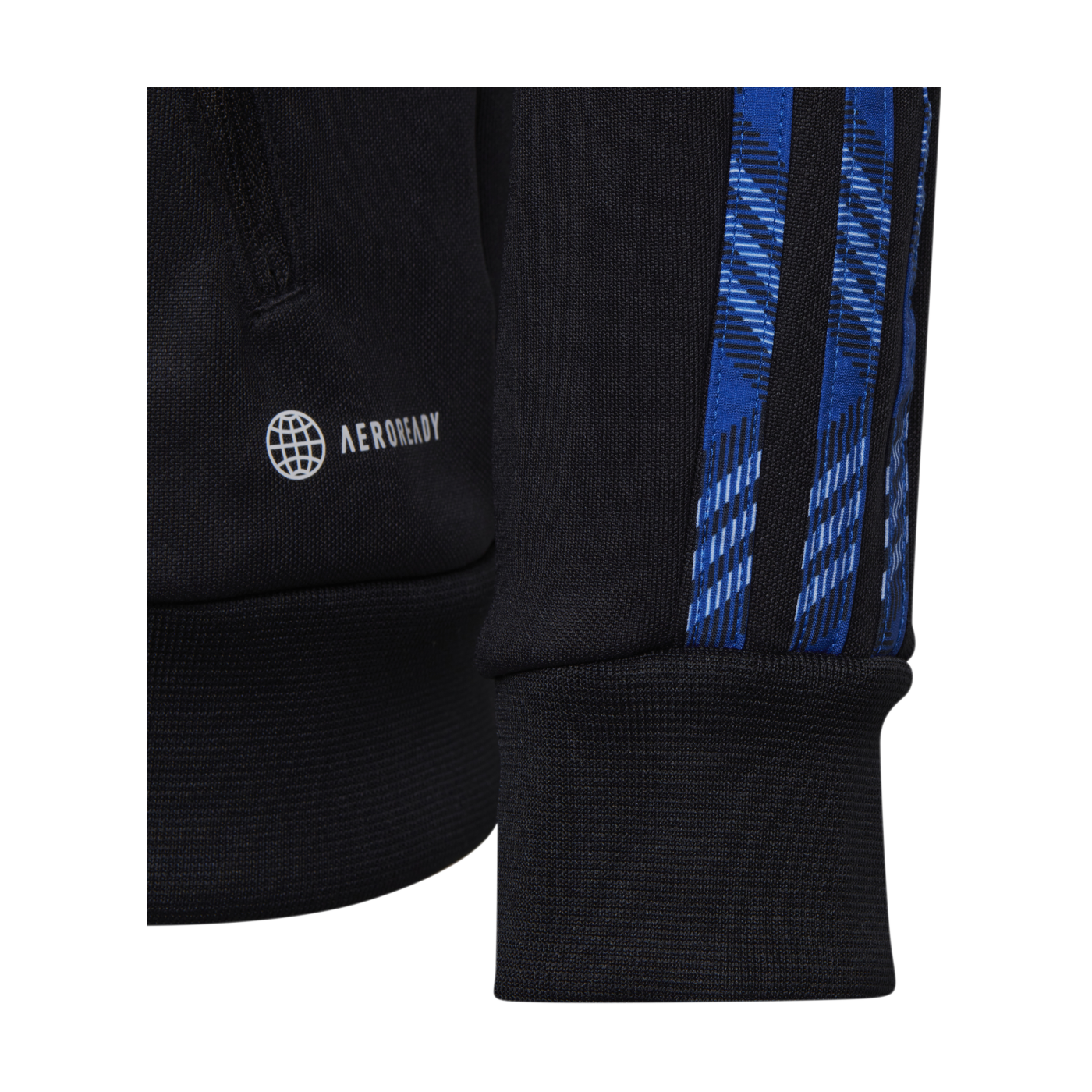 adidas Tiro Trainingsjacke Kids Schwarz Blau