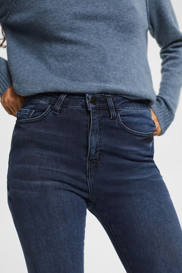 Stretchige High-Rise-Jeans im Skinny Fit