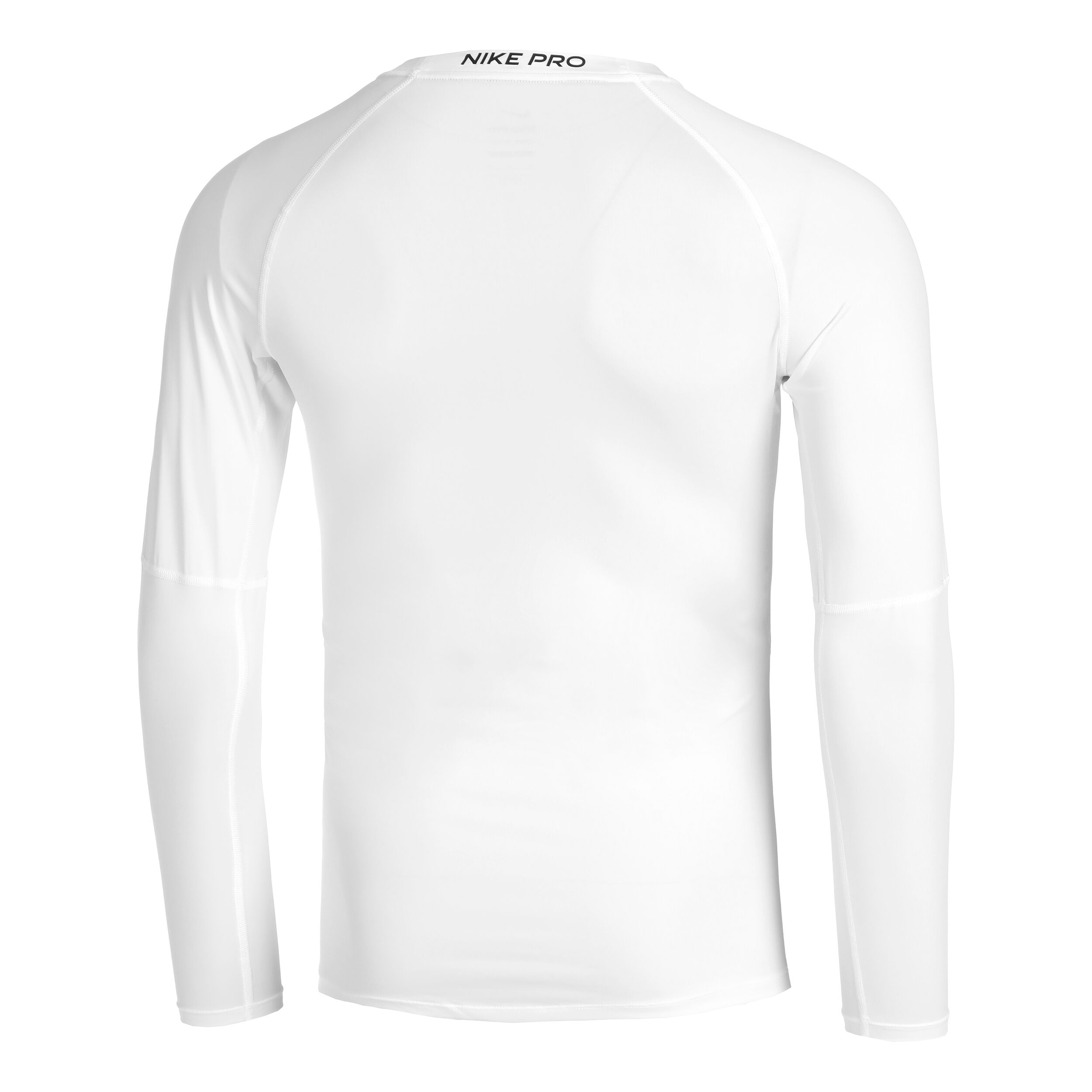 Dri-Fit Pro Tight Fitness Longsleeve Herren - Weiß, Schwarz