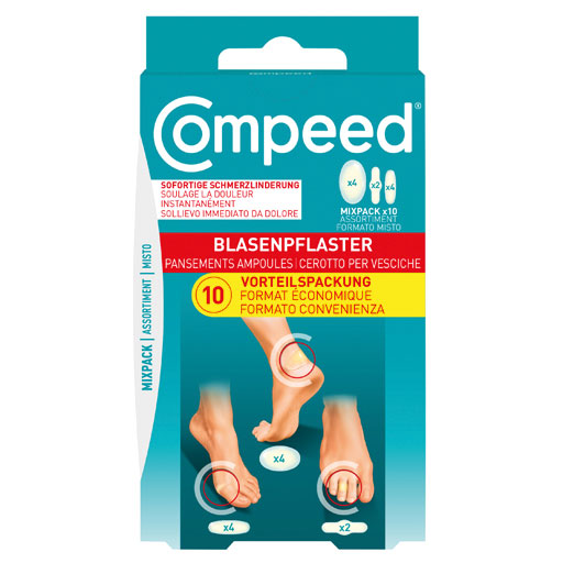 COMPEED Blasenpflaster Mixpack  10 St  Pflaster