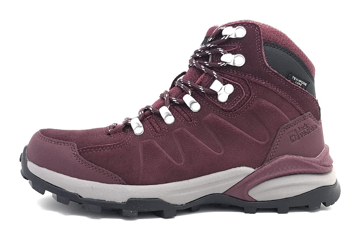 Jack Wolfskin Refugio Tex. Mid W 4050871/2866 Rot dark maroon