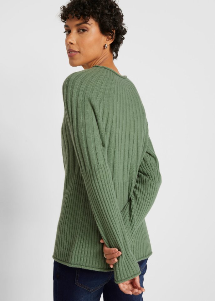 Wollpullover mit Good Cashmere Standard®-Anteil