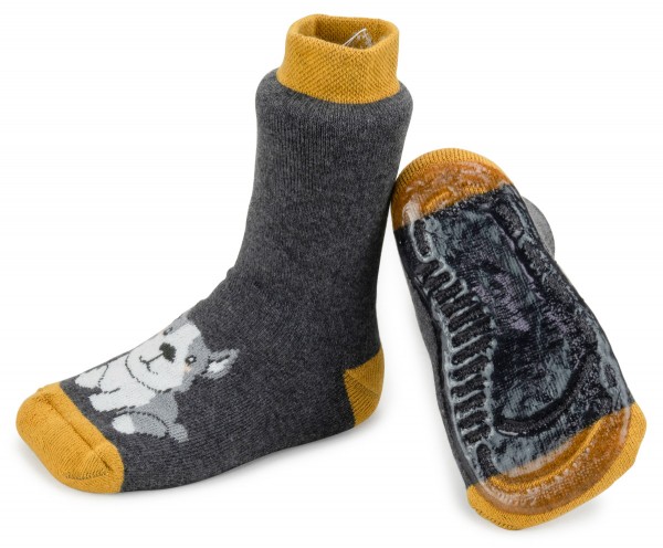 Ewers ~ Stoppersocke SoftStep ~ Hund anthrazit