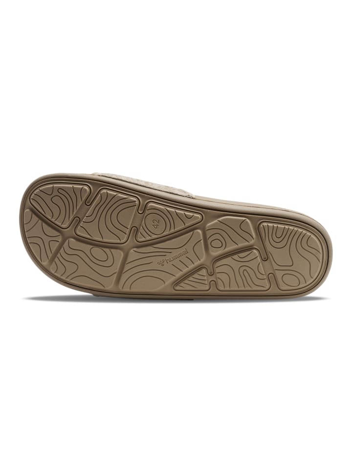 Hummel Hummel Badelatschen Comfort Slide Erwachsene in CORNSTALK günstig kaufen
