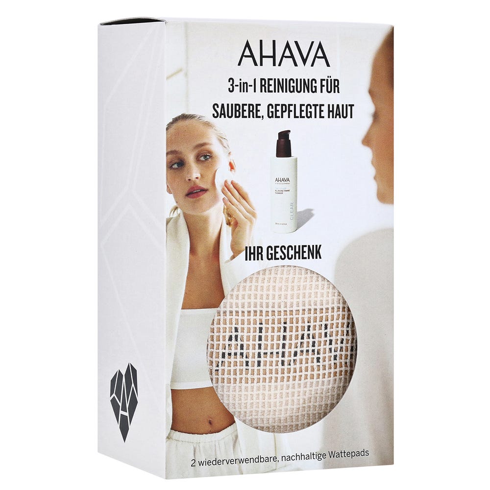 AHAVA Set All in 1 Toning Cleanser 250 ml + 2 Cotton Pads