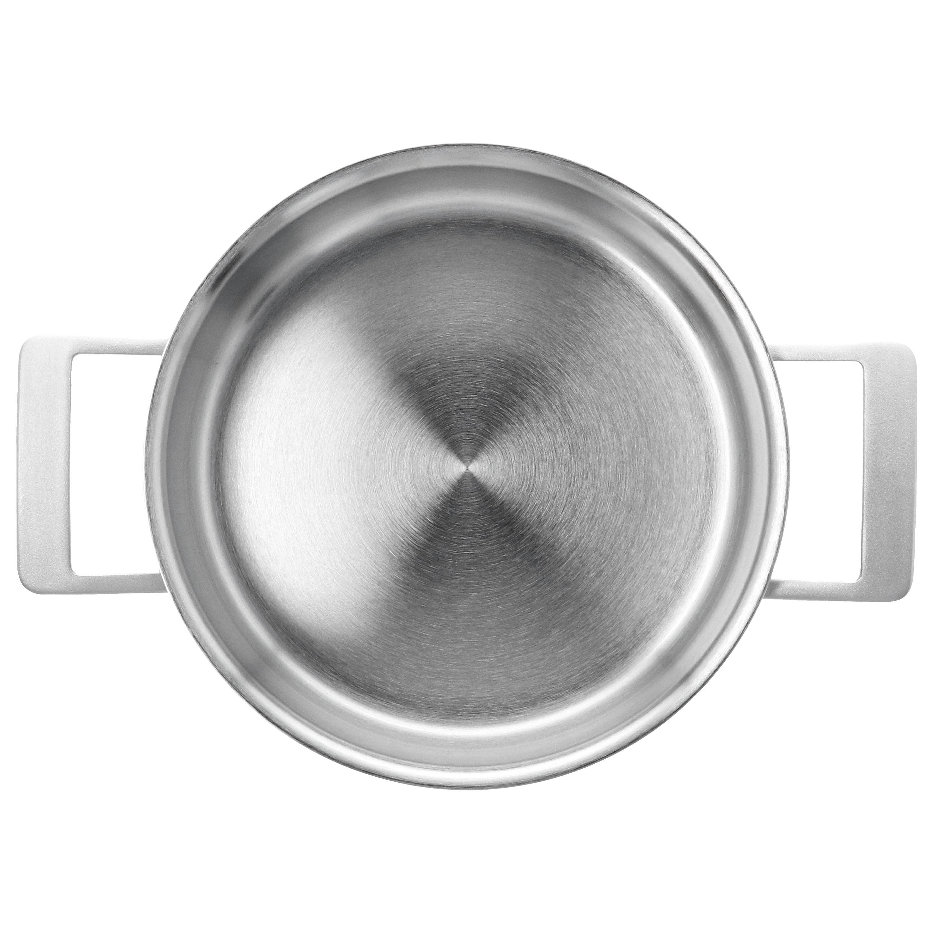 Bratentopf mit Deckel 24 cm, 18/10 Edelstahl