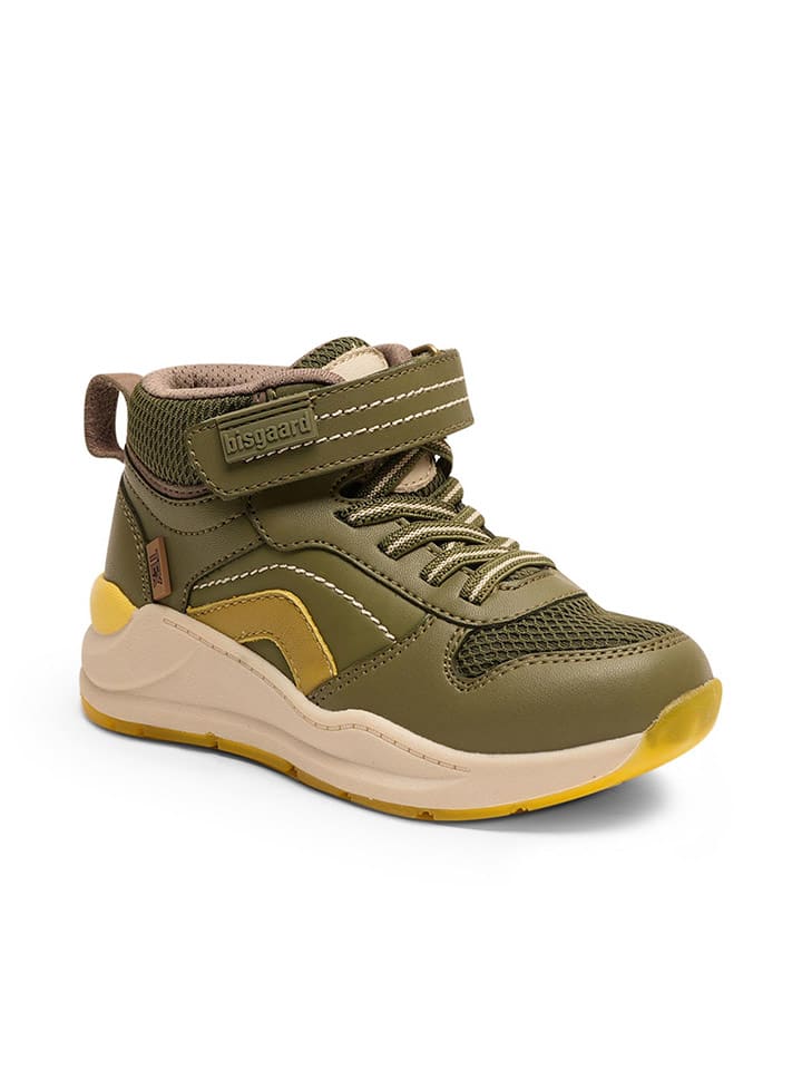 bisgaard Wanderschuhe in Khaki/ Gelb günstig kaufen
