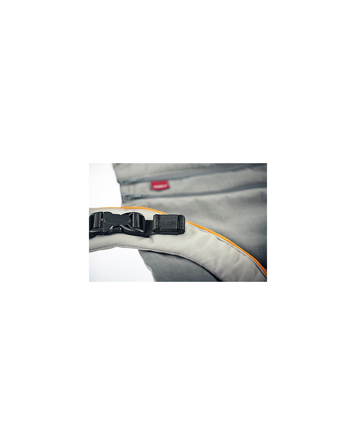 Babytrage XT Cotton grey-orange