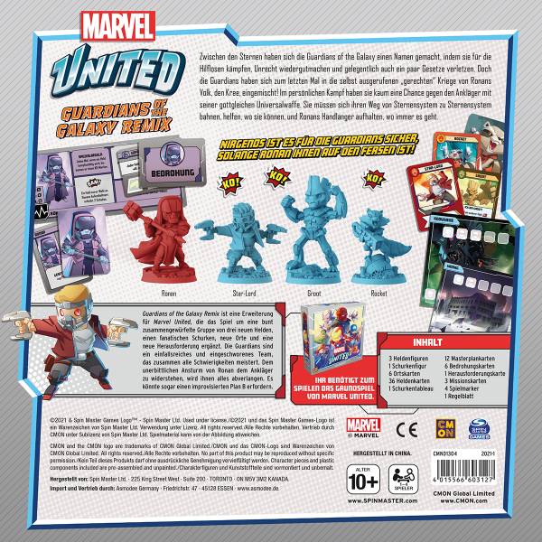 Marvel United - Guardians of the Galaxy Remix (Erw.)