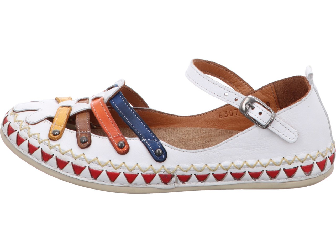 GEMINI Modische Pumps weiss