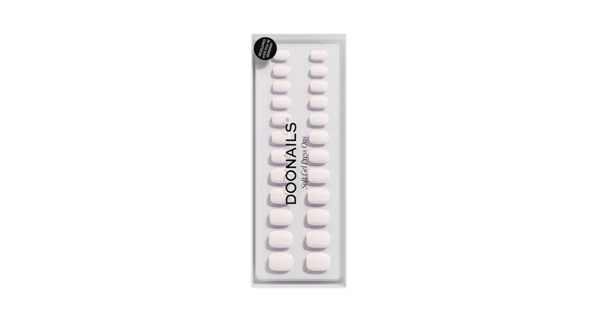 DOONAILS Soft Gel Press Ons Pillow Talk Extra Short Square Pilow Talk - Pilow Talk