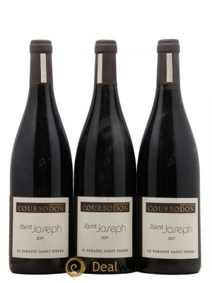 Saint-Joseph Le Paradis Saint-Pierre Pierre et Jérôme Coursodon  2017 - Lot de 3 Bouteilles