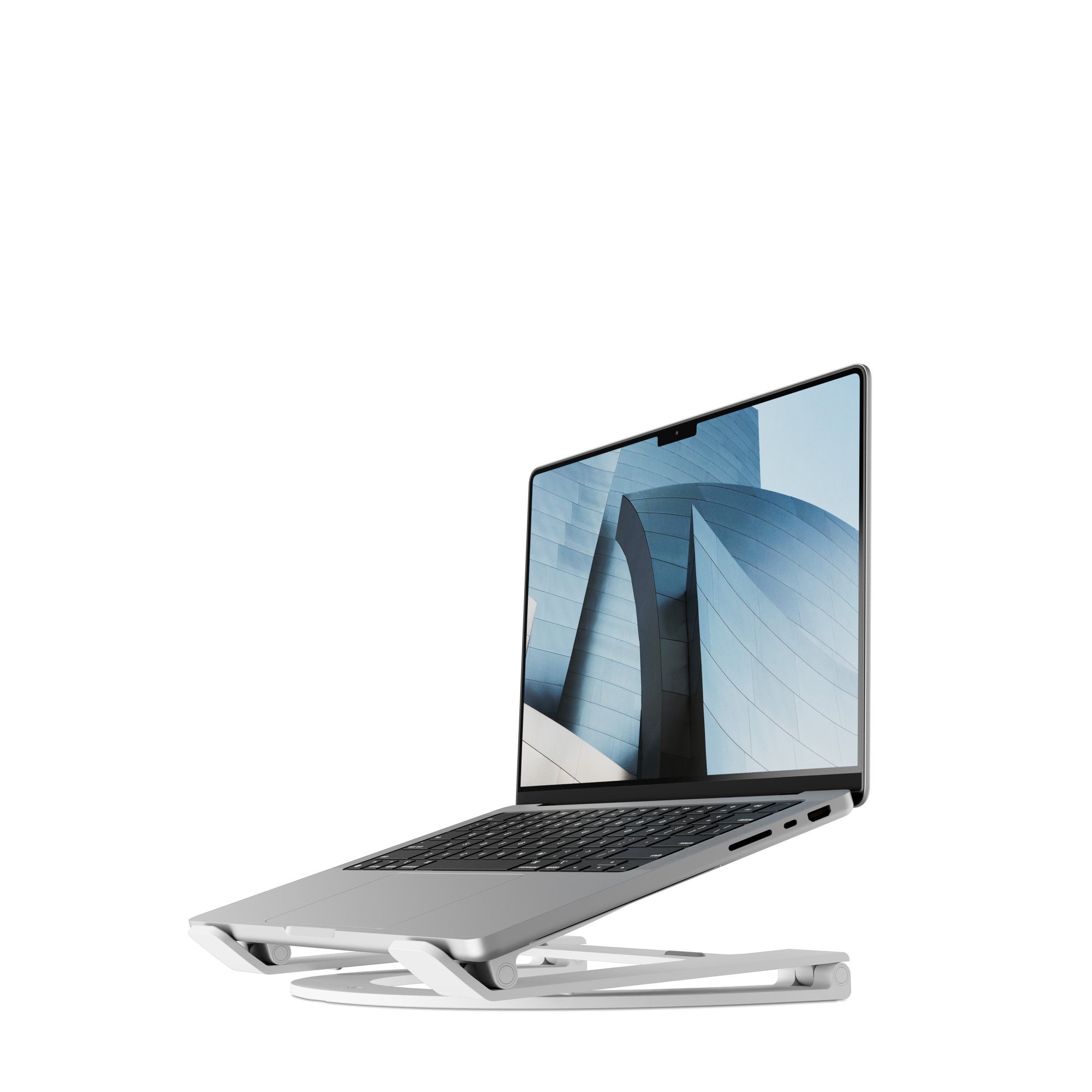 Twelve South Curve Flex - justierbarer Aluminum Stand für MacBook, Notebooks Laptop-Ständer, (Universal bis 22 Zoll)