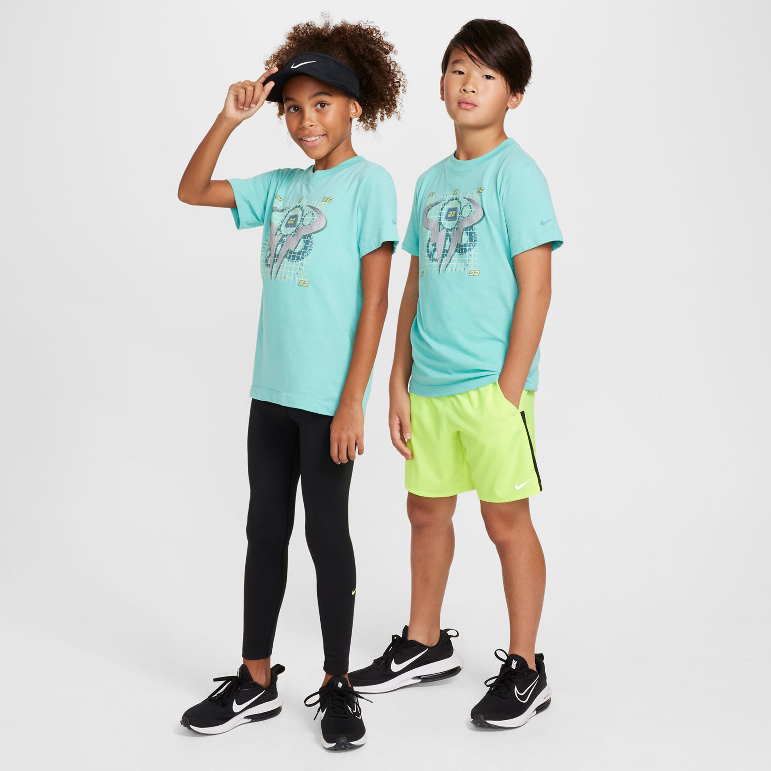 Dri-Fit Rafa T-Shirt Kinder - Türkis