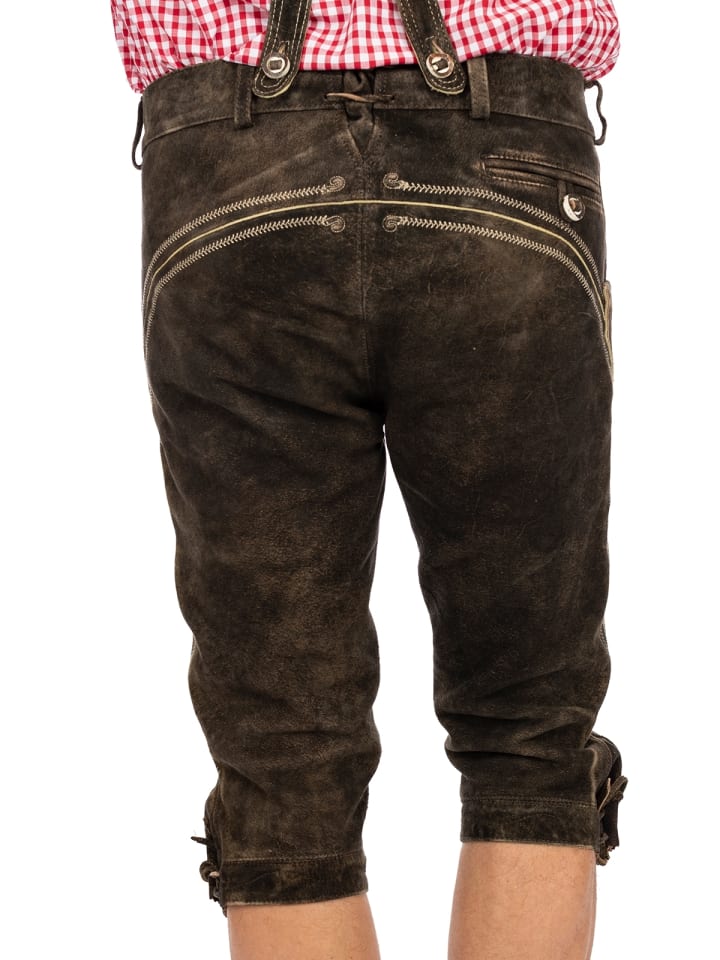 MADDOX Lederhose HOCHBERG-HT in bisam günstig kaufen 58
