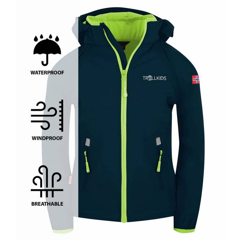 Trollkids Rondane Softshelljacke Kinder