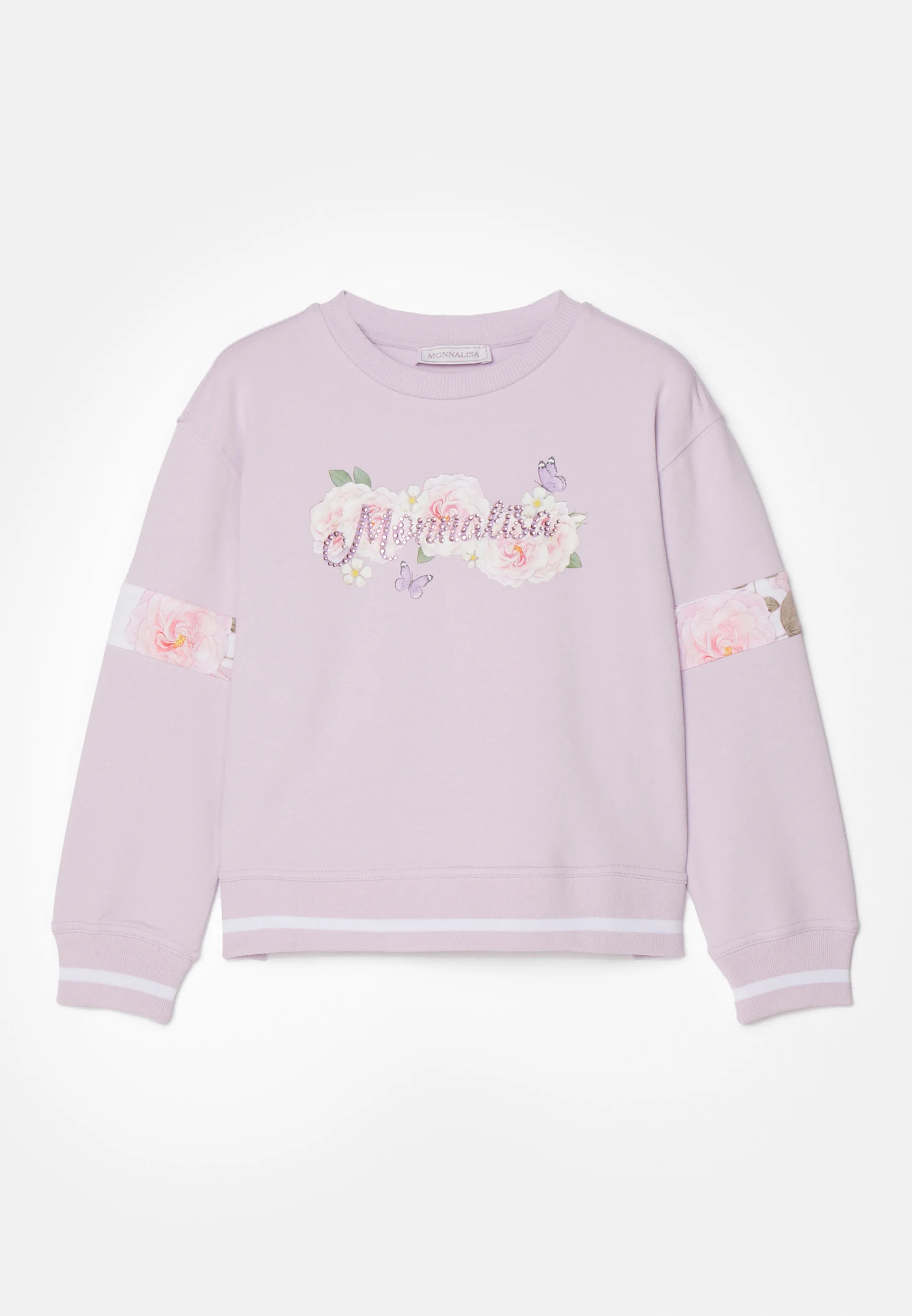Monnalisa SUDADERA FLORES ROMÁNTICAS - Sudadera