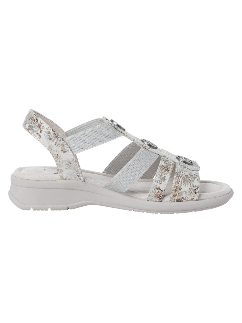 FINN COMFORT Klassische Sandalen grau