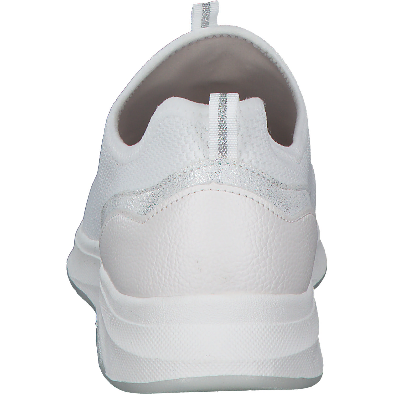 Jana Shoes 24761, Schnürschuhe, Damen, white