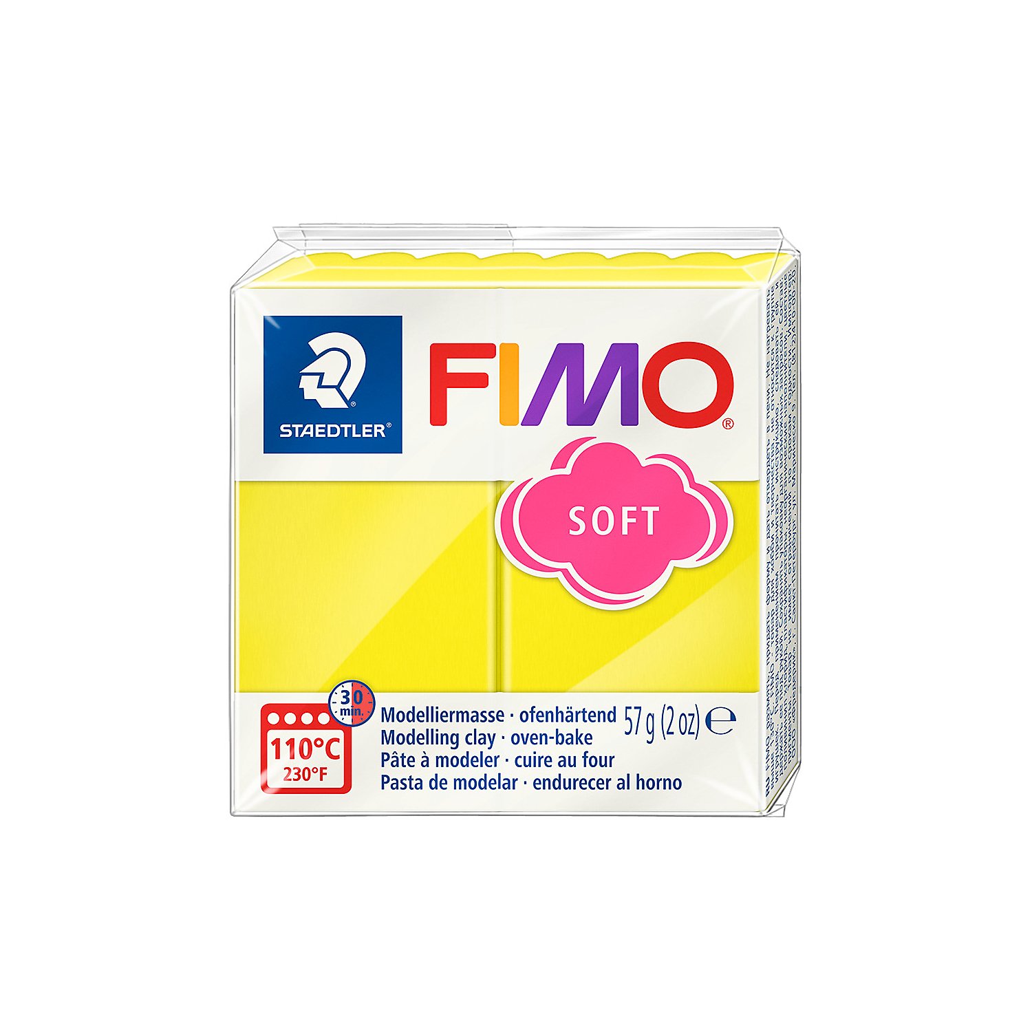 Fimo-Soft, limone, 57 g