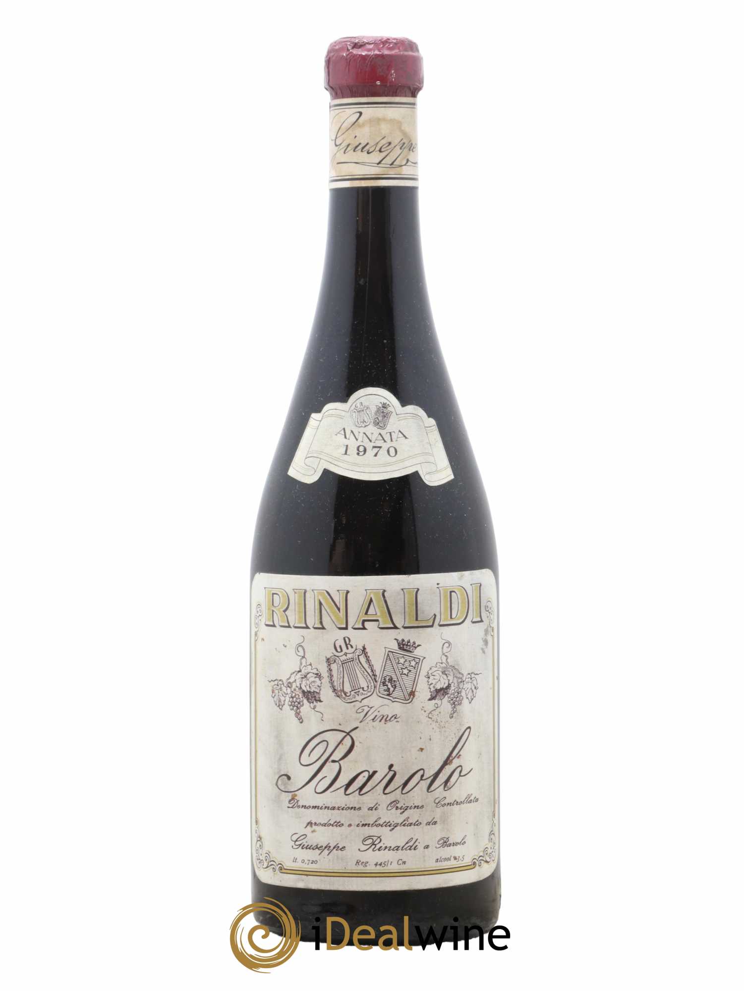 Barolo DOCG Giuseppe Rinaldi  1970 - Lot de 1 Bouteille