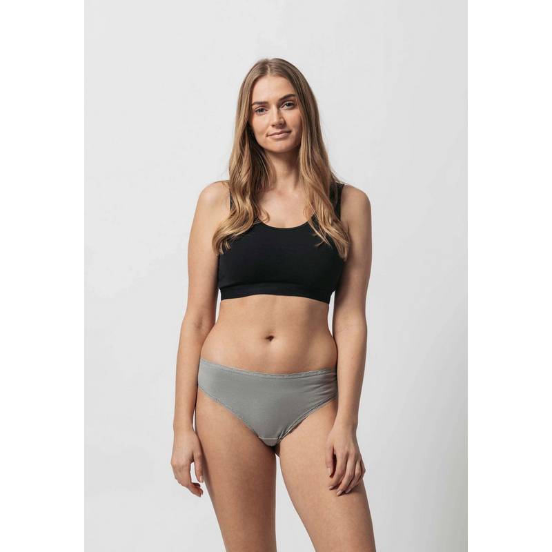 Snocks Slips mit Spitze aus Bio-Baumwolle Unterhose Damen