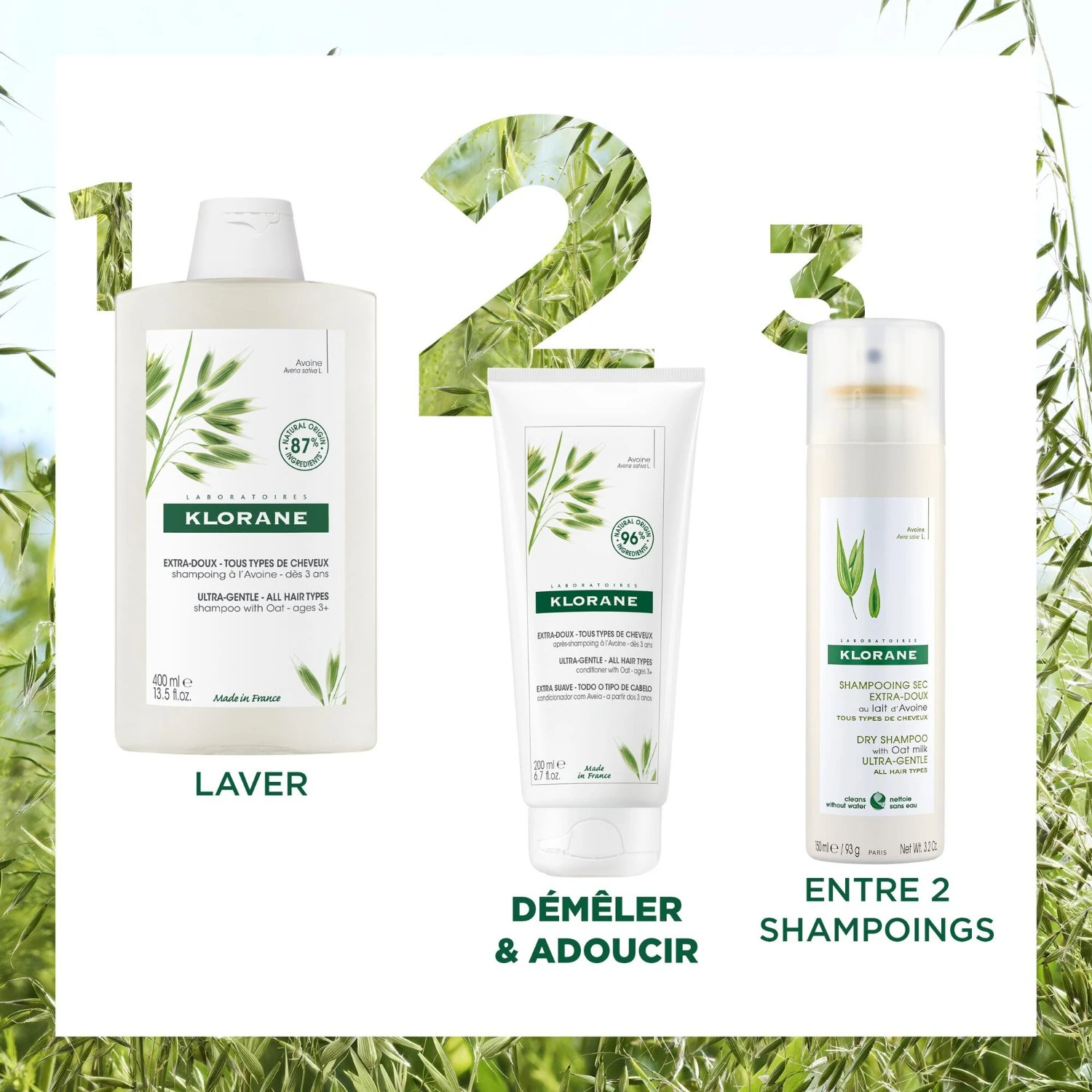 Klorane Extra-Gentle Oat Conditioner
