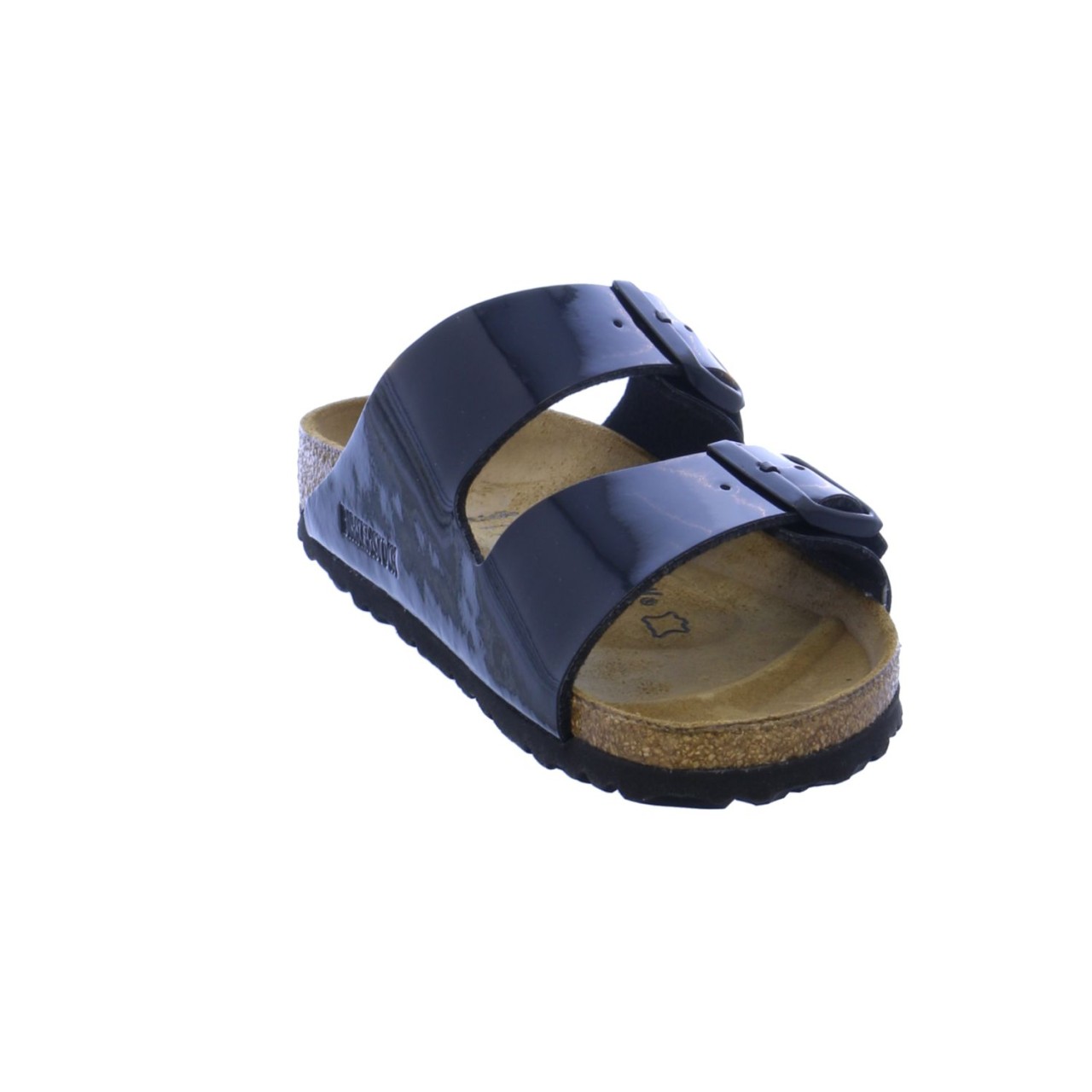 BIRKENSTOCK Pantoletten schwarz Arizona Patent Black