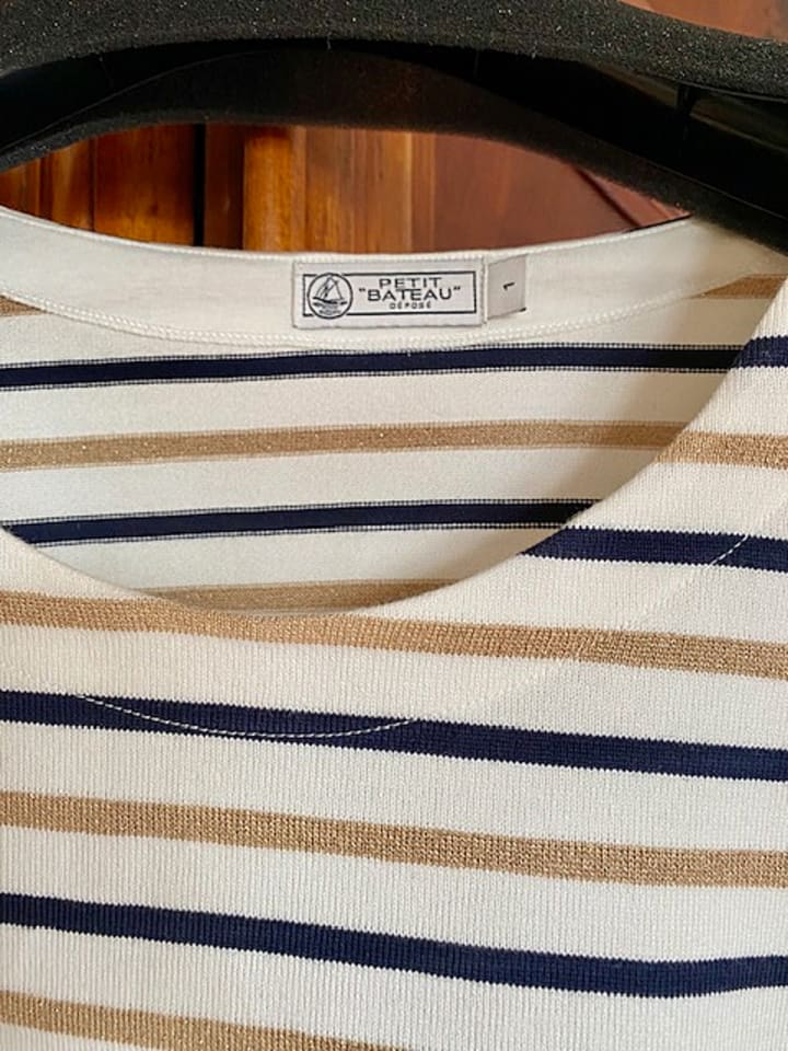 PETIT BATEAU Kleid in Creme günstig kaufen S