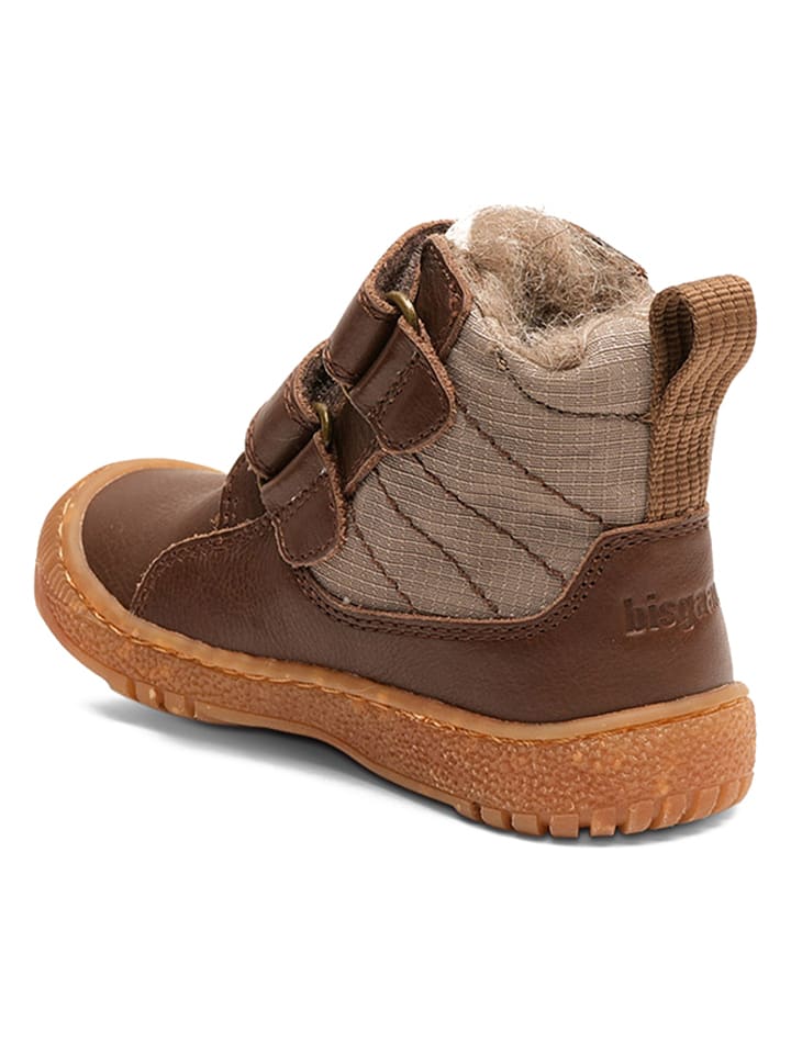 bisgaard Leder-Winterboots in Braun günstig kaufen