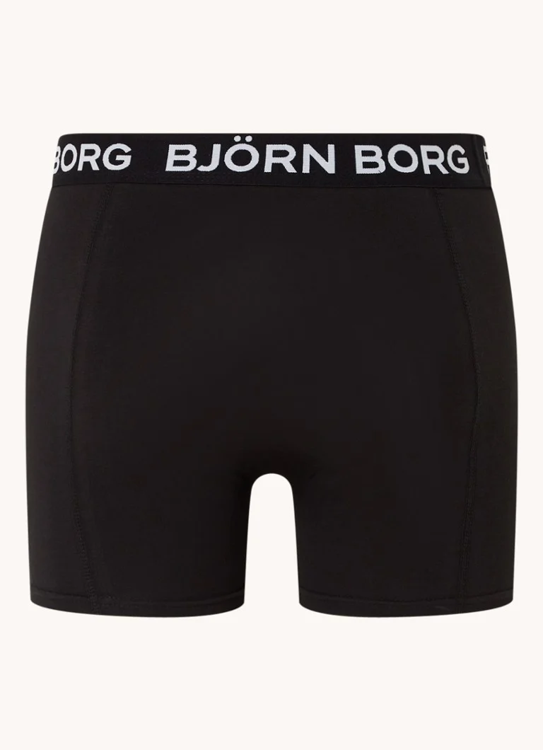 Boxer Björn Borg Essential con fascia logo, confezione da 7