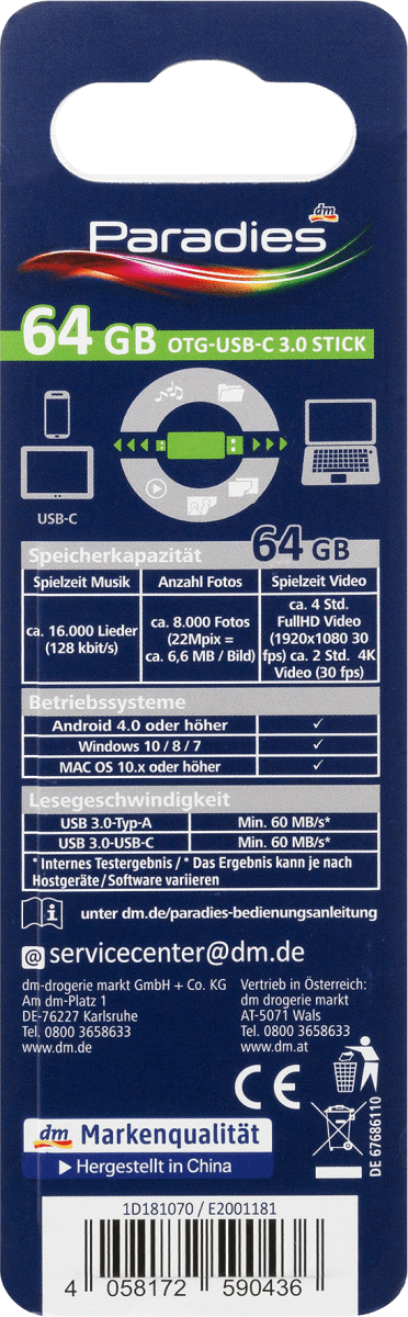USB Stick OTG, 1 St