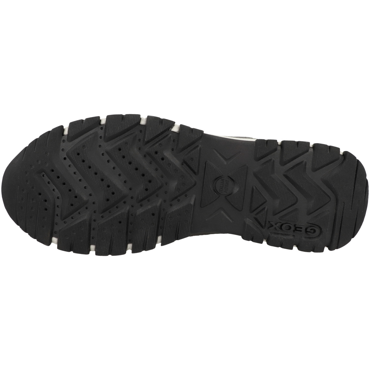 Geox U Delray A Sneaker low grau