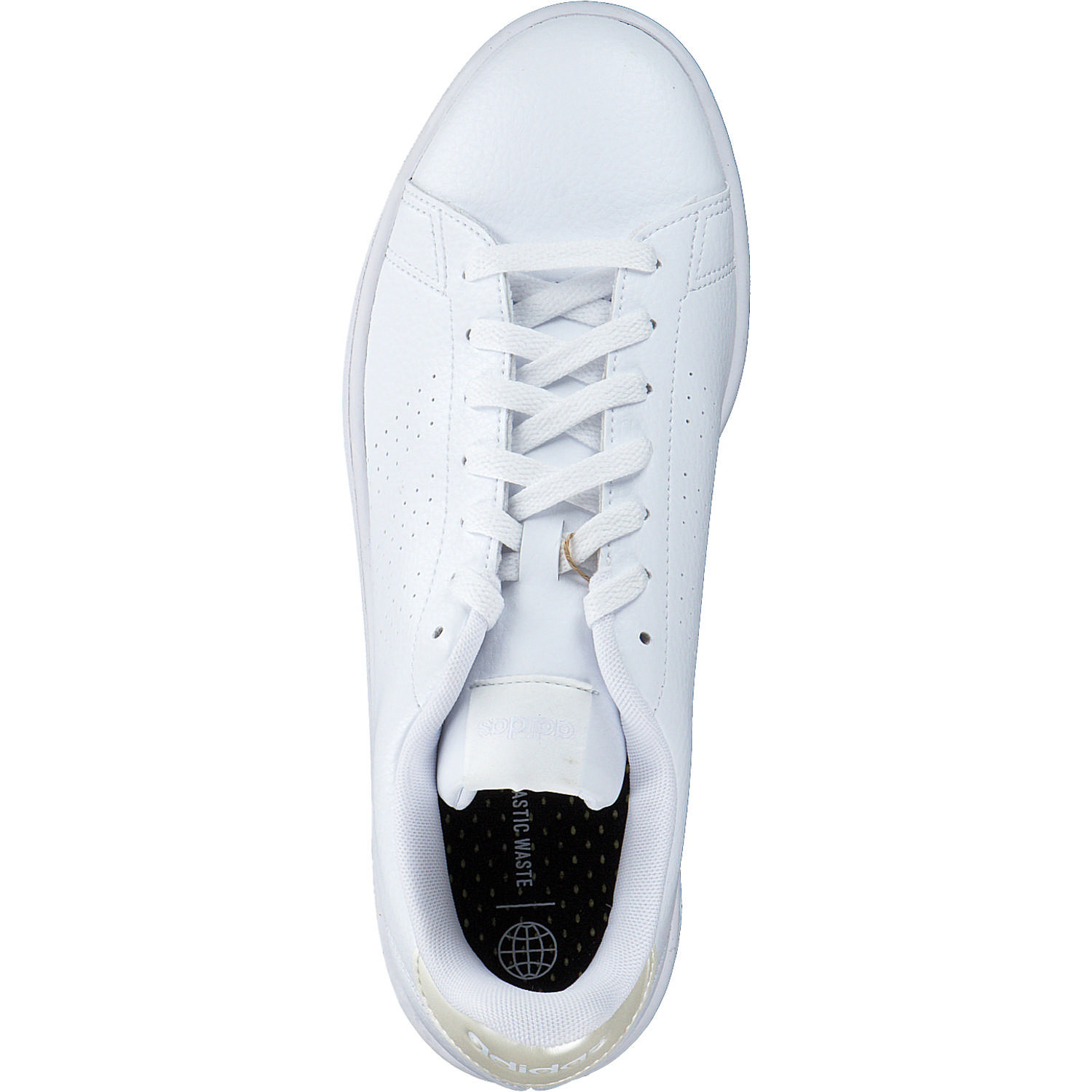 Adidas Advantage W, Schnürschuhe, Damen, white/zero met