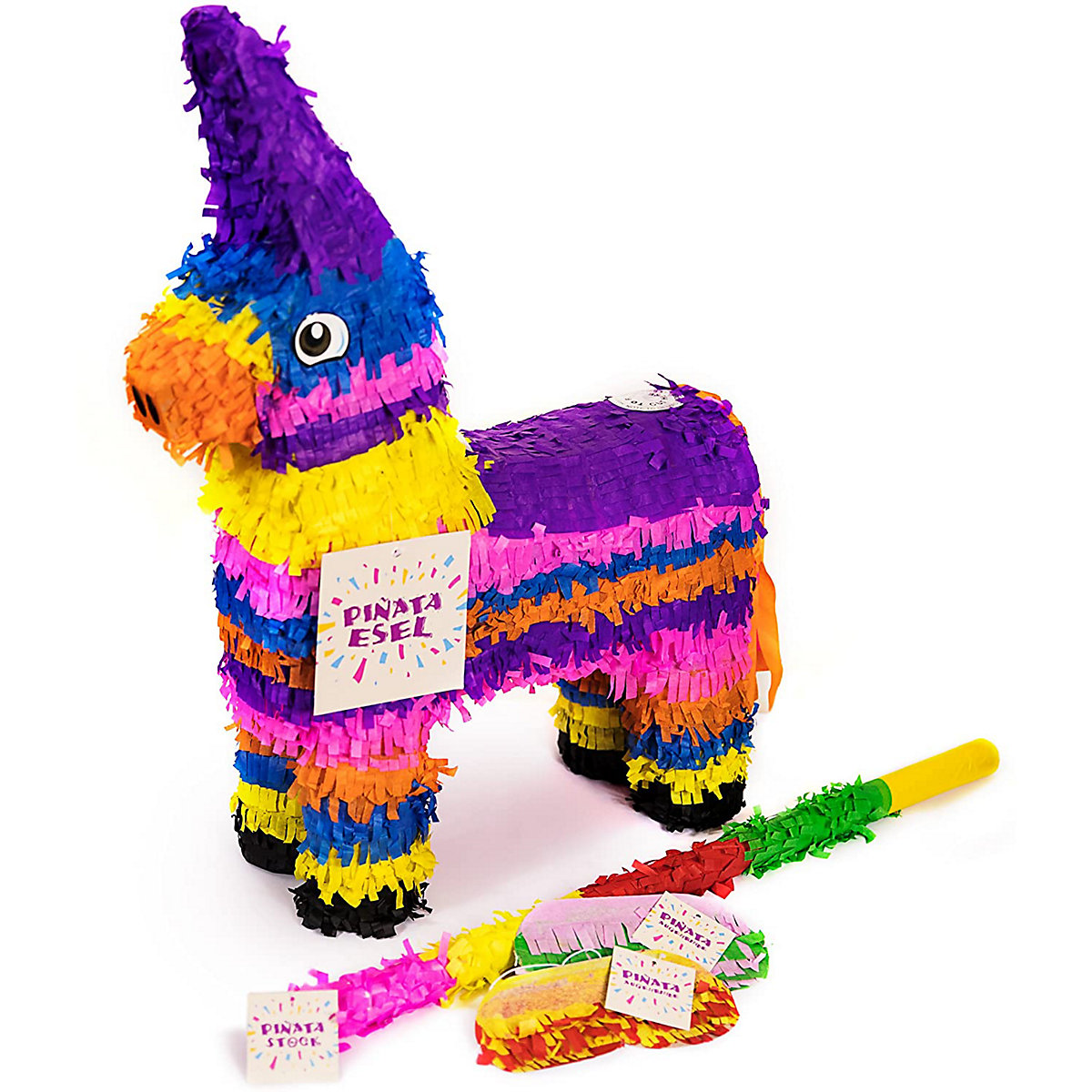 Pinata Esel Set
