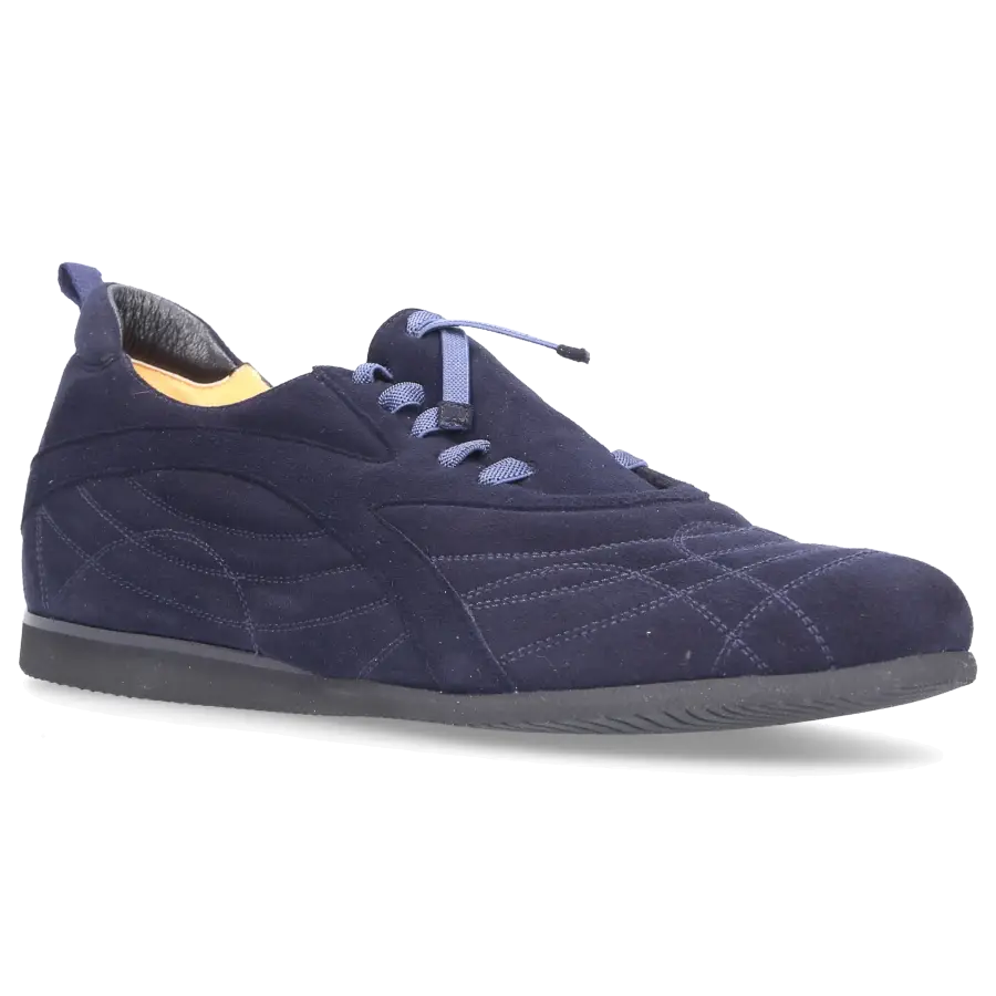 Truman's - Slip Ons 9357 Veloursleder - blau