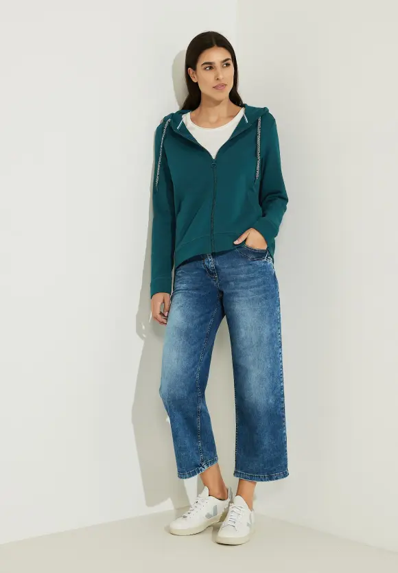 CECIL Kapuzen Sweatjacke
