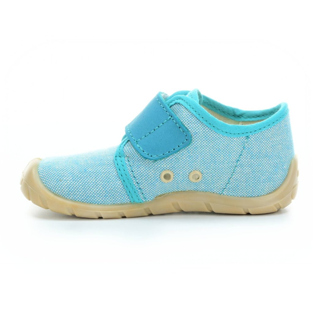 Fare 5011432 türkis Mid Cut Canvas Barfußschuhe (bare)