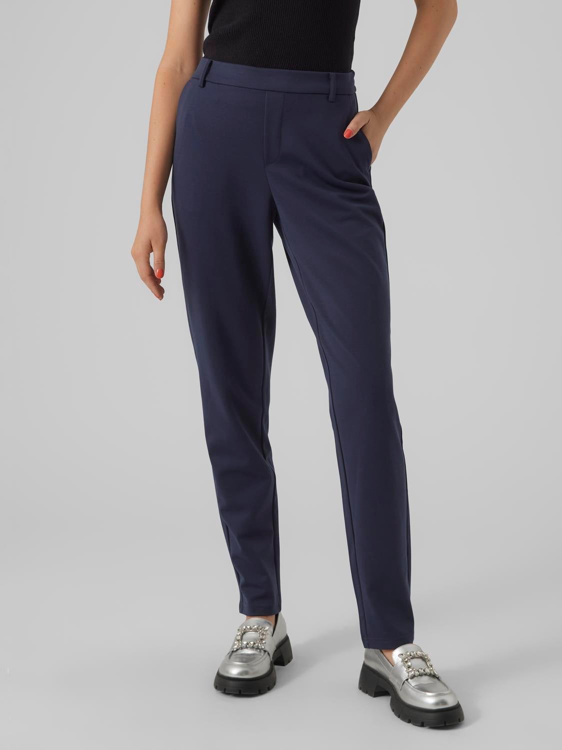 VMLUCCA Mittlere Taille Hose