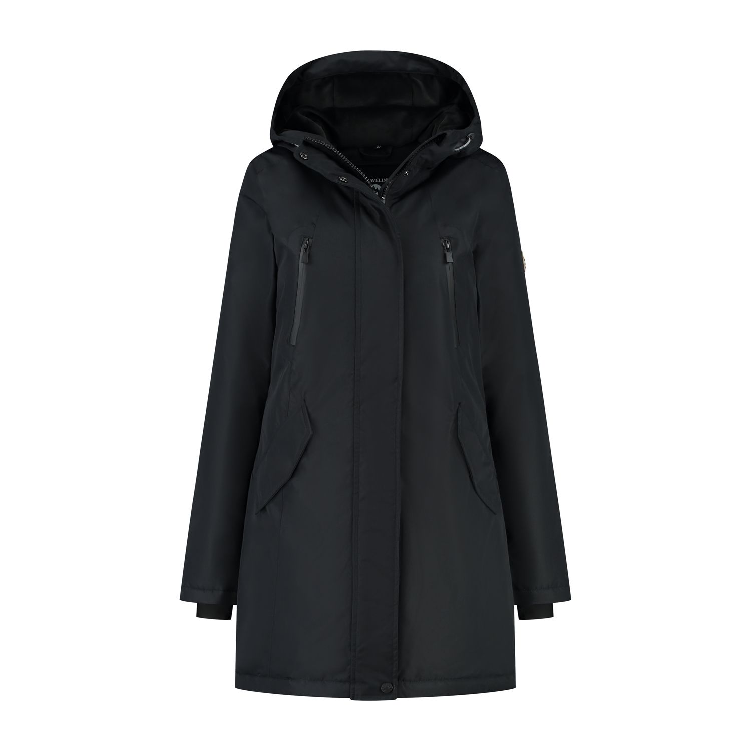 Travelin' Berrit Black Damen Jacke
