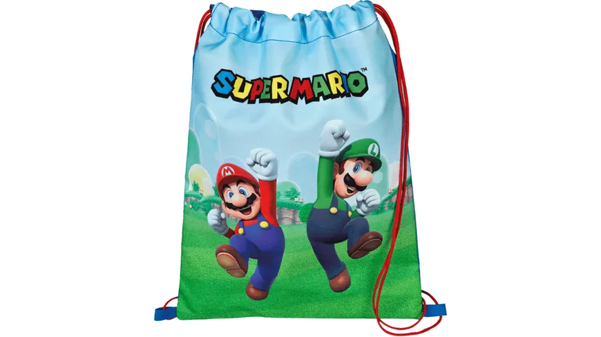 scooli Schulranzen-Set Easy Fit SUPER MARIO 5teilig