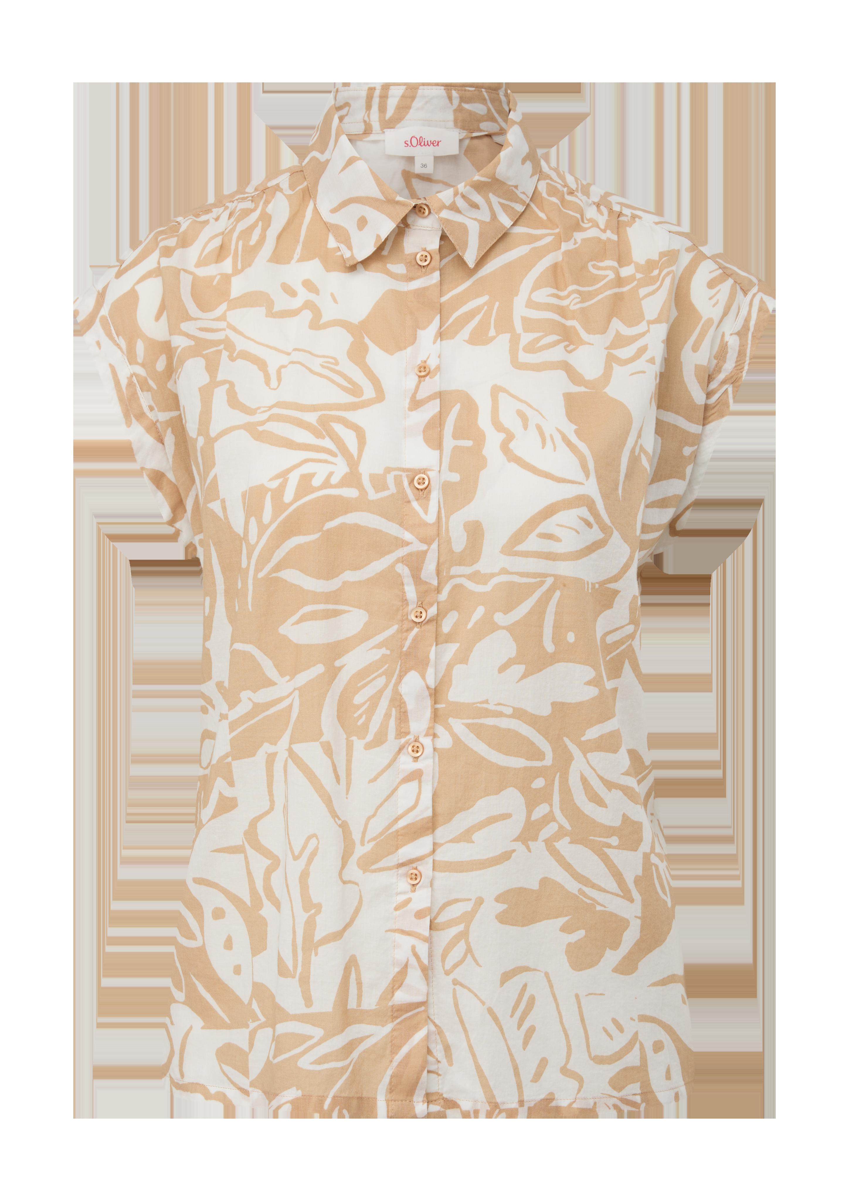 Blusenshirt mit Alloverprint  2131876-84A0