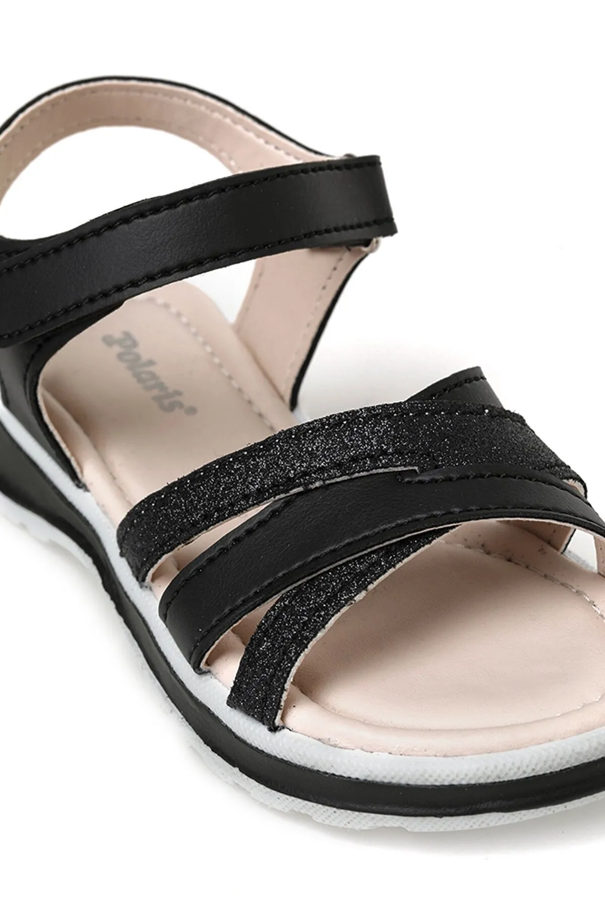 Polaris  624179P3FX Schwarze Sandalen für Mädchen