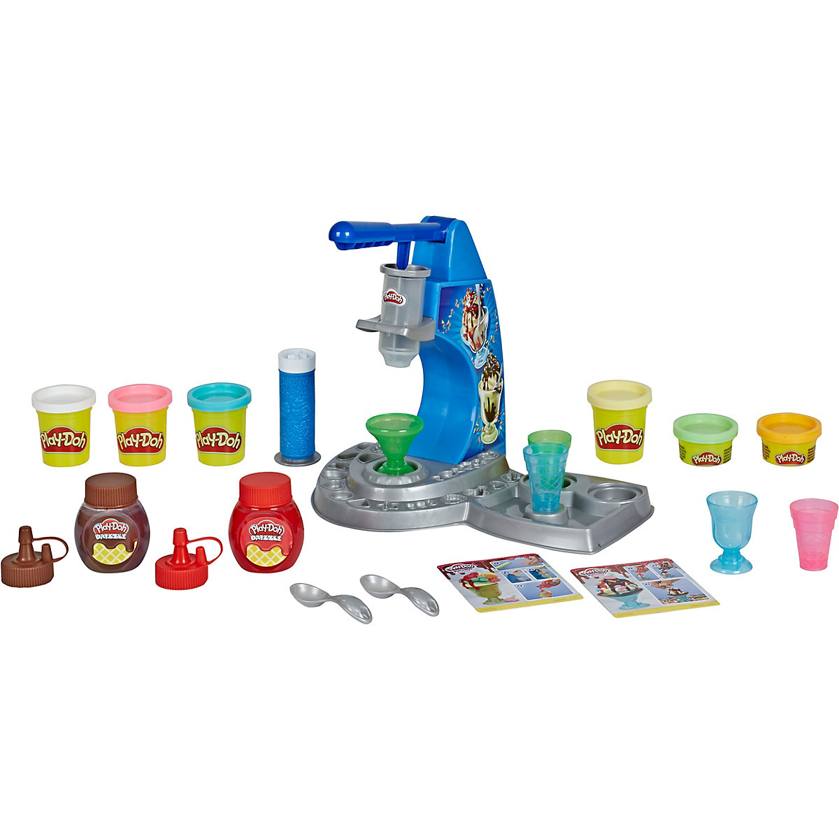 Play-Doh Drizzy Eismaschine mit Toppings