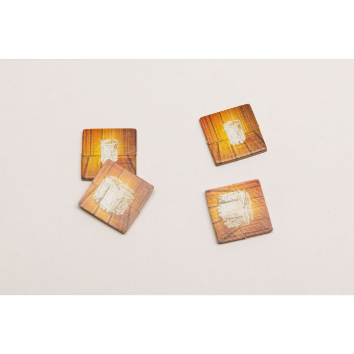 Warenplättchen - Glas